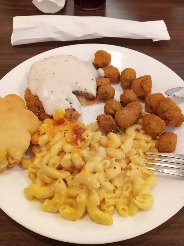 Country Fried SEAK Maci Cheese
